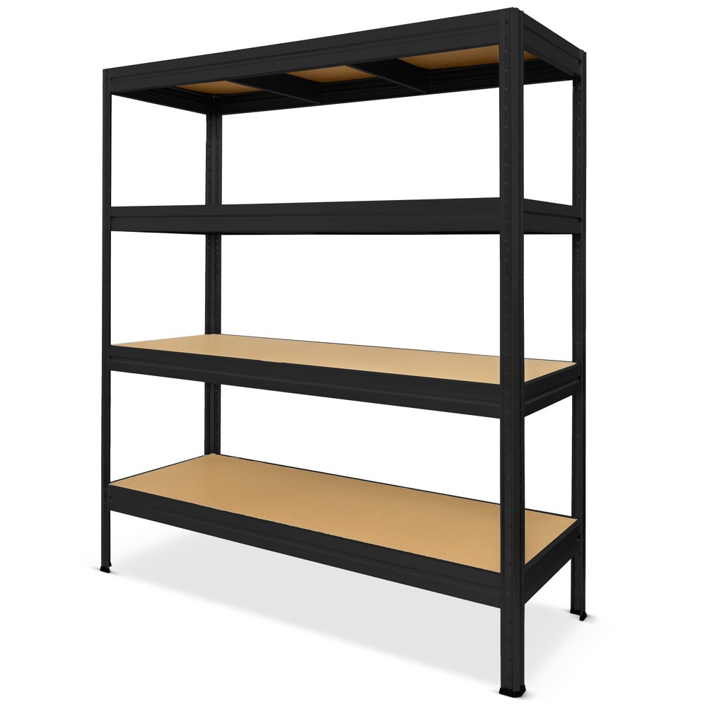 Termékkép: Steinbock® kézi kiszolgálású állvány, L típus, rekeszterhelés 375 kg, MxSzxMé 1 770 x 1 600 x 600 mm